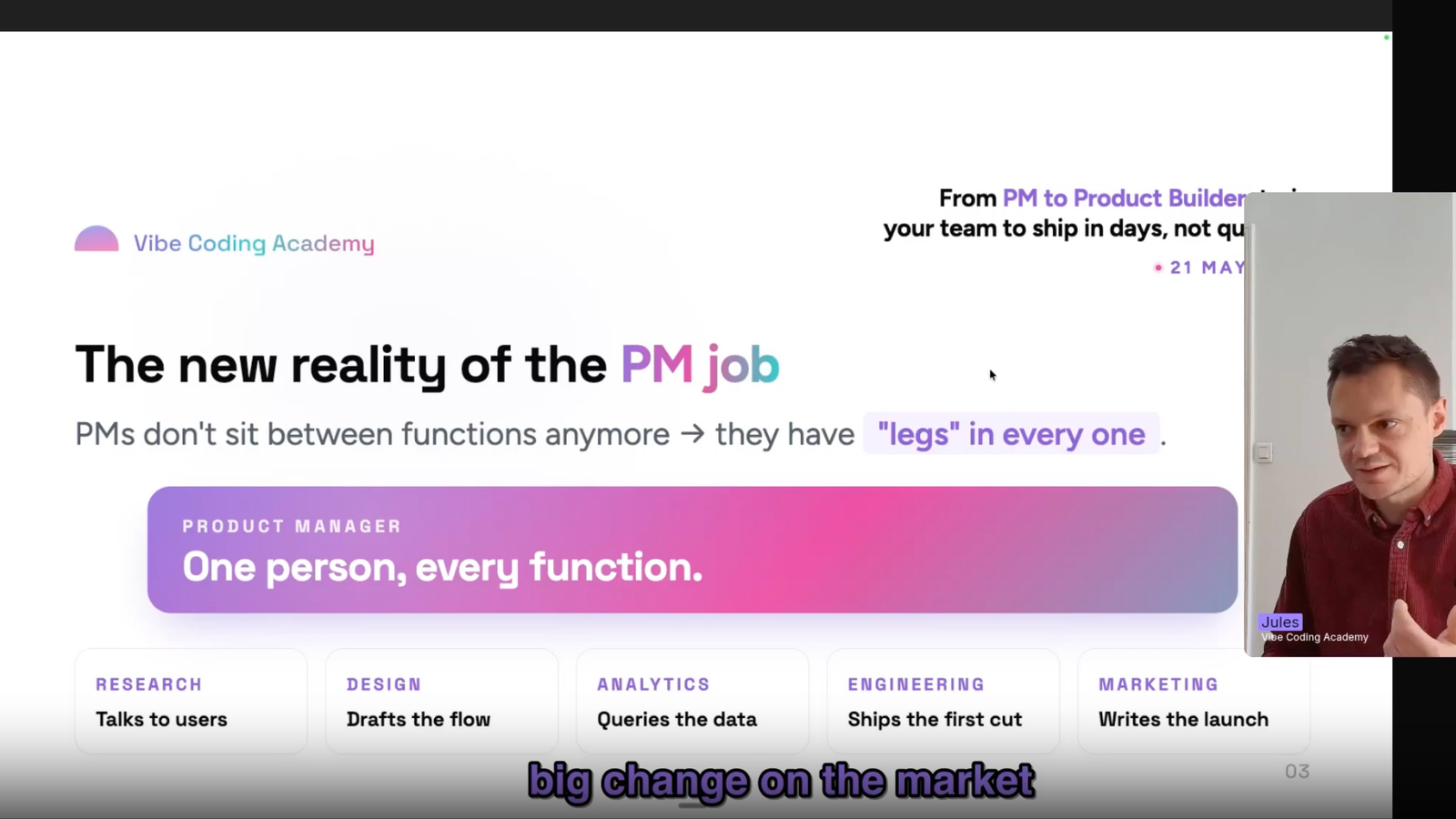 Claude Code for PMs live cohort session