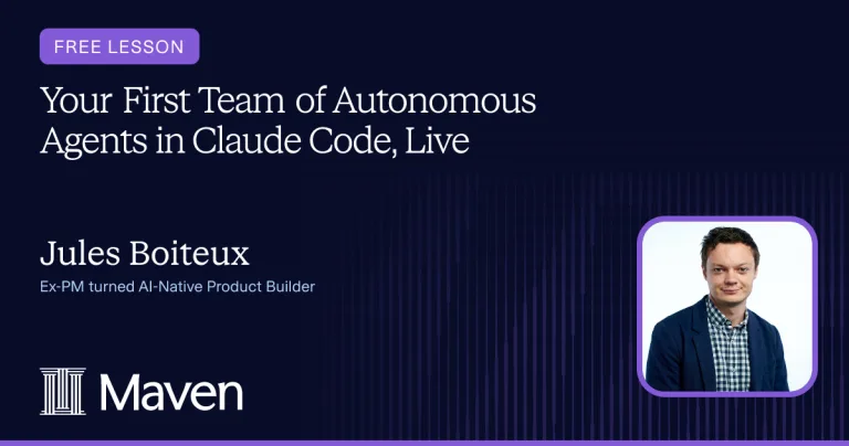 Your First Team of Autonomous Agents in Claude Code, Live